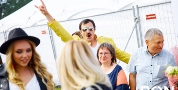 WEDDING CEREMONY AT FESTIVAL 