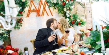 WEDDING CEREMONY AT FESTIVAL 