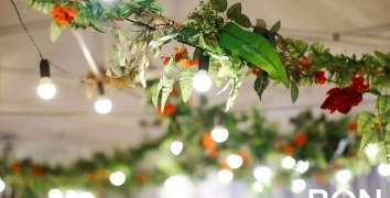 WEDDING CEREMONY AT FESTIVAL 